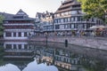 Old colorful timbered houses in Strasbourg.