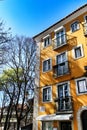 Old colorful and vintage facades in Lisbon