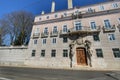 Old colorful and vintage facades in Lisbon