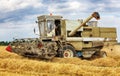 Old Combine Harvester Royalty Free Stock Photo