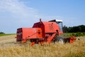 Combine Harvester Royalty Free Stock Photo