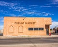 Old Commercial Market Building Abandoned Due To Economy Royalty Free Stock Photo