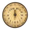 Old compass isolated Royalty Free Stock Photo
