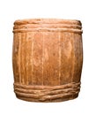 Old completely wooden barrel Royalty Free Stock Photo