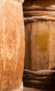 Old completely wooden barrel Royalty Free Stock Photo