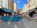 Old Compton Street Soho, London July 2020