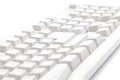 Old computer keyboard with big keys Royalty Free Stock Photo