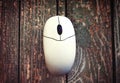 Old Computer Mouse Royalty Free Stock Photo