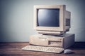 Old computer, vintage Royalty Free Stock Photo