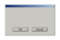 Old computer window with error message. Retro pc interface with problem or glitch, vintage web browser alert, software Royalty Free Stock Photo