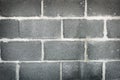 Old concrete block wall background texture Royalty Free Stock Photo