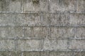 Old conctete blocks wall texture background Royalty Free Stock Photo