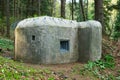 Old concrete bunker Royalty Free Stock Photo