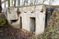 Old concrete bunker Royalty Free Stock Photo