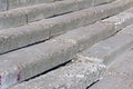 Old concrete steps leading above Royalty Free Stock Photo