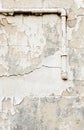 Old Concrete Wall and Pipes Background Royalty Free Stock Photo