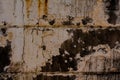 Old concrete wall with stains and dirt, texture background Royalty Free Stock Photo