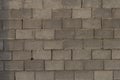 Old conctete blocks wall texture background Royalty Free Stock Photo