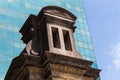 Old Construction in Contrast with Modern Building - Sao Paulo, Brazil