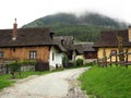 Old construction village, Vlkolinec (Unesco), Slovakia Royalty Free Stock Photo