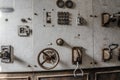 old controlroom detail Royalty Free Stock Photo