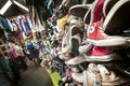 Old Converse trainers at Chatuchak Market, Bangkok Royalty Free Stock Photo