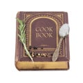 Old cookbook Royalty Free Stock Photo