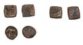 Old Copper Coins of Malwa Sultanate, Mughal and Sunga Dynasty