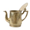 Old copper kettle Royalty Free Stock Photo