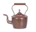 Old copper kettle Royalty Free Stock Photo