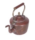 Old copper kettle Royalty Free Stock Photo