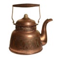 Old copper kettle Royalty Free Stock Photo