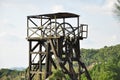 Old copper mine shaft, Riotinto Royalty Free Stock Photo