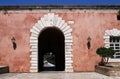 Old Corfu fortress entrance