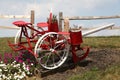 Old corn planter at Bridgeton Mill