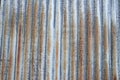 Old correlated metal sheet Royalty Free Stock Photo