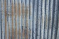Old correlated metal sheet Royalty Free Stock Photo