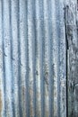 Old correlated metal sheet Royalty Free Stock Photo