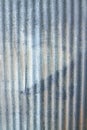 Old correlated metal sheet Royalty Free Stock Photo