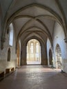 Old corridor to the ancient chapel, Prague, Czech Republic, Europe