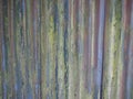 Old corrugated iron fence Royalty Free Stock Photo