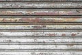 Old rusty shop shutter Royalty Free Stock Photo
