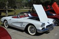 Old corvette convertable car 