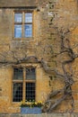 Old Cotswold Stone Exterior Royalty Free Stock Photo