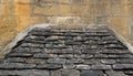 Old Cotswold Stone Exterior Royalty Free Stock Photo