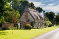 Old cotswold stone house in Honington Royalty Free Stock Photo