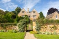 Old cotswold stone house in Ilmington Royalty Free Stock Photo