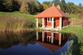 Old cottage reflection