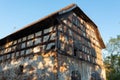 Old country barn with windows Royalty Free Stock Photo