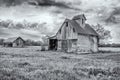 Old Country Barns Royalty Free Stock Photo